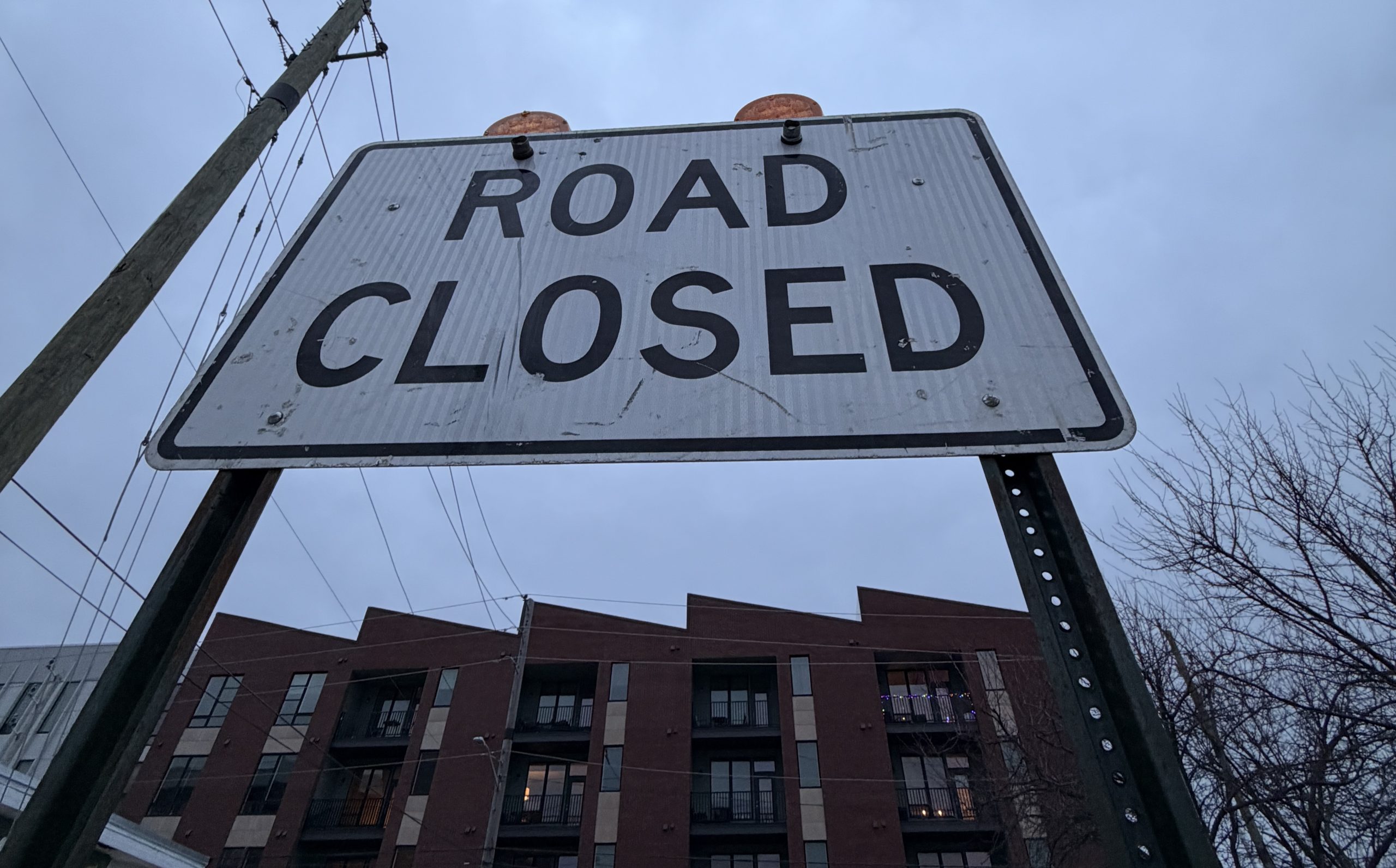 road closed