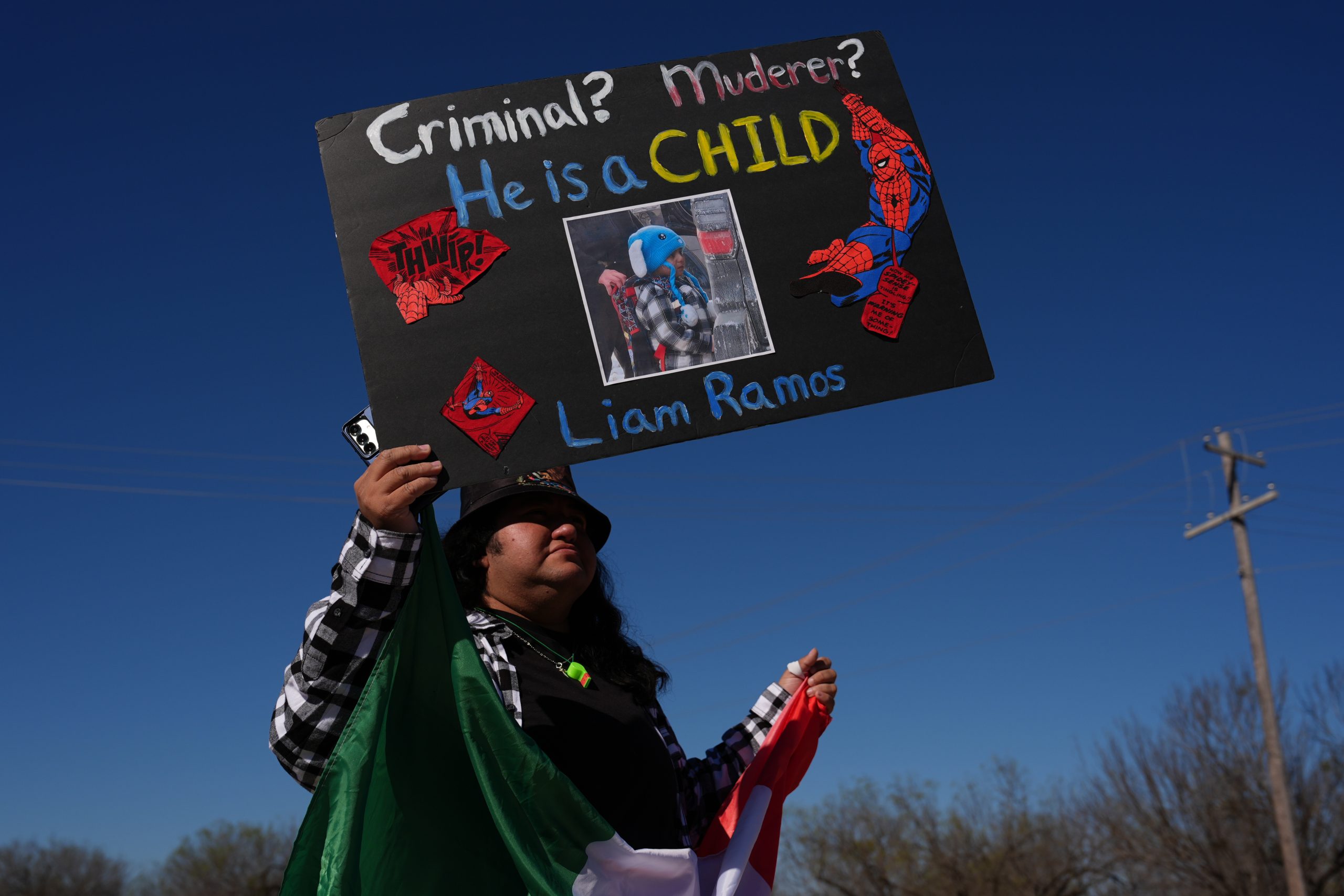 Immigration Enforcement Boy Detained