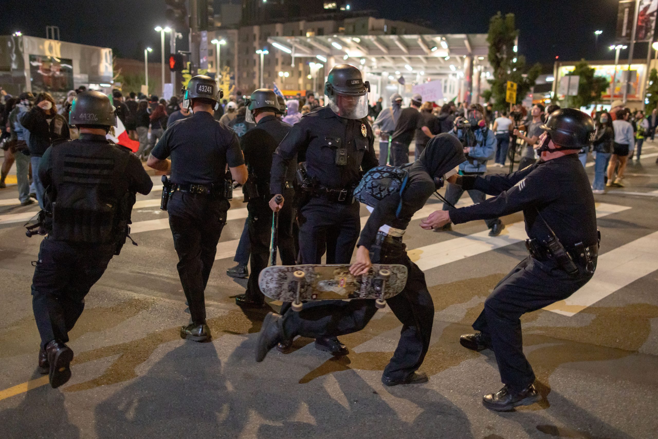 Immigration Enforcement California Protests