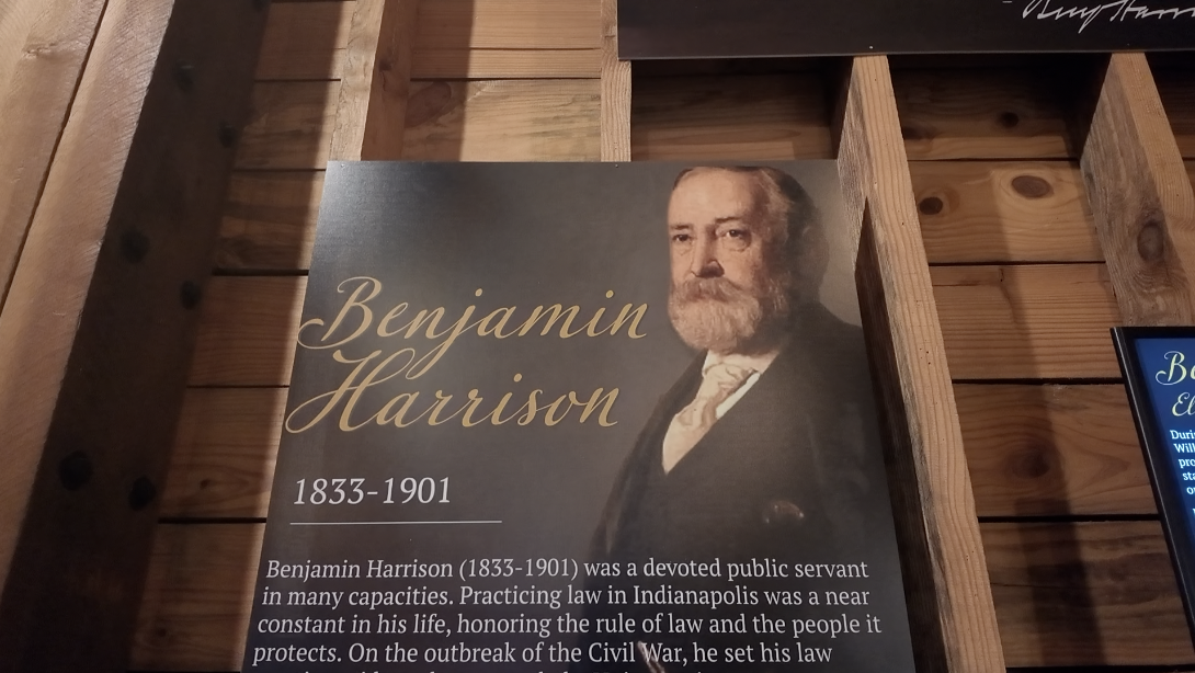 Benjamin Harrison's house brings history to life on Presidents' Day - WRTV