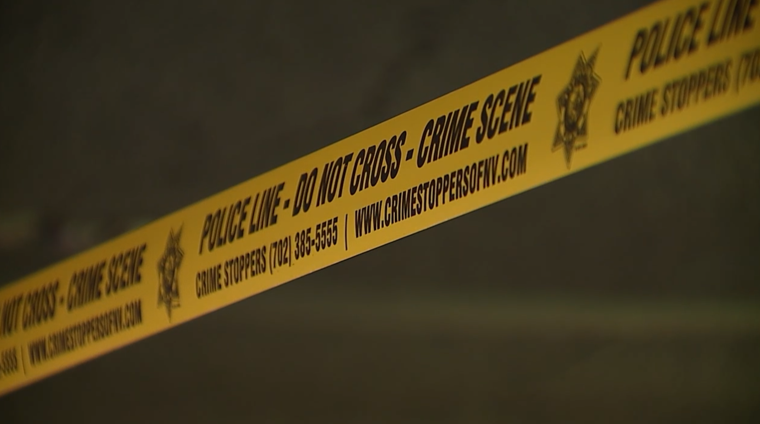 Las Vegas Metropolitan Police Department, LVMPD, police tape, crime scene do not cross